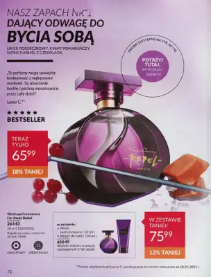 AVON - gazetka promocyjna Katalog lipiec 2024 od poniedziałku 01.07 do środy 31.07 - strona 72 AVON - gazetka promocyjna Katalog lipiec 2024 od poniedziałku 01.07 do środy 31.07 - strona 72