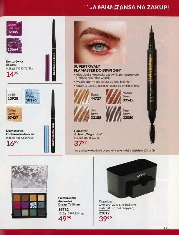 AVON - gazetka promocyjna Katalog lipiec 2024 od poniedziałku 01.07 do środy 31.07 - strona 175
