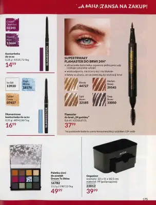 AVON - gazetka promocyjna Katalog lipiec 2024 od poniedziałku 01.07 do środy 31.07 - strona 175 AVON - gazetka promocyjna Katalog lipiec 2024 od poniedziałku 01.07 do środy 31.07 - strona 175