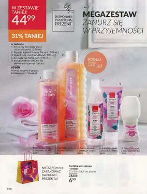 AVON - gazetka promocyjna Katalog lipiec 2024 od poniedziałku 01.07 do środy 31.07 - strona 170 AVON - gazetka promocyjna Katalog lipiec 2024 od poniedziałku 01.07 do środy 31.07 - strona 170