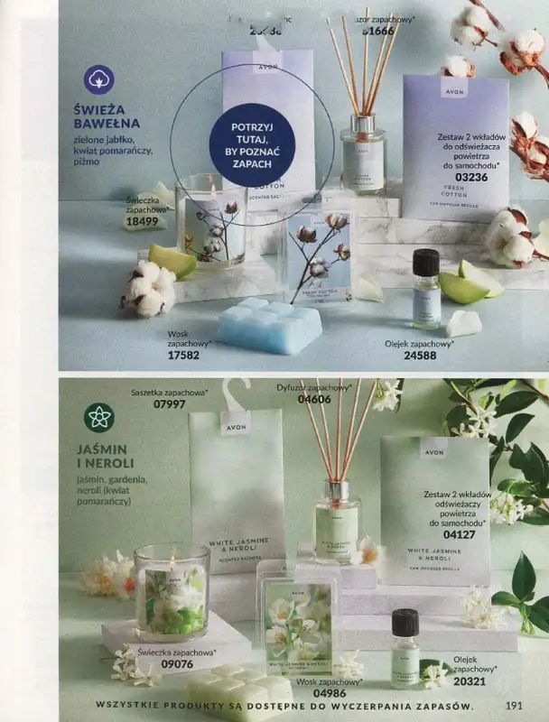 AVON - gazetka promocyjna Katalog lipiec 2024 od poniedziałku 01.07 do środy 31.07 - strona 191