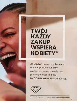 AVON - gazetka promocyjna Katalog lipiec 2024 od poniedziałku 01.07 do środy 31.07 - strona 3 AVON - gazetka promocyjna Katalog lipiec 2024 od poniedziałku 01.07 do środy 31.07 - strona 3