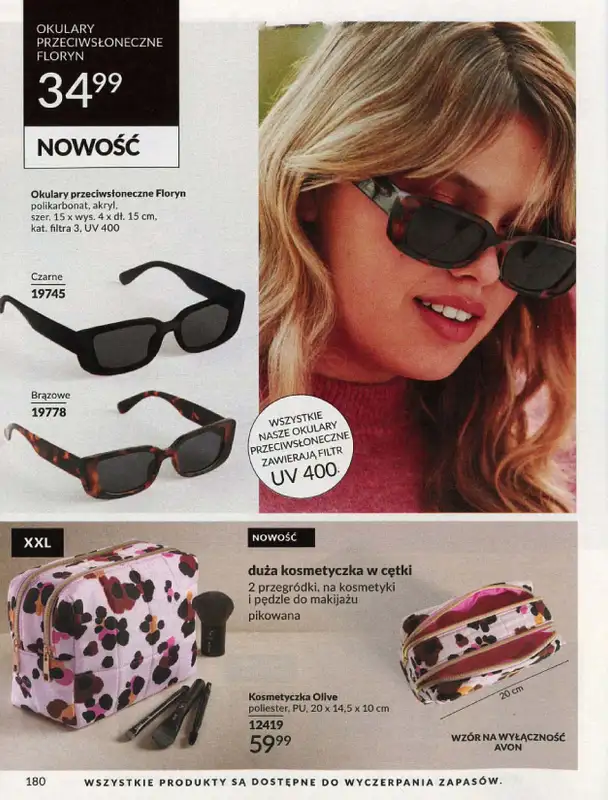 AVON - gazetka promocyjna Katalog lipiec 2024 od poniedziałku 01.07 do środy 31.07 - strona 180