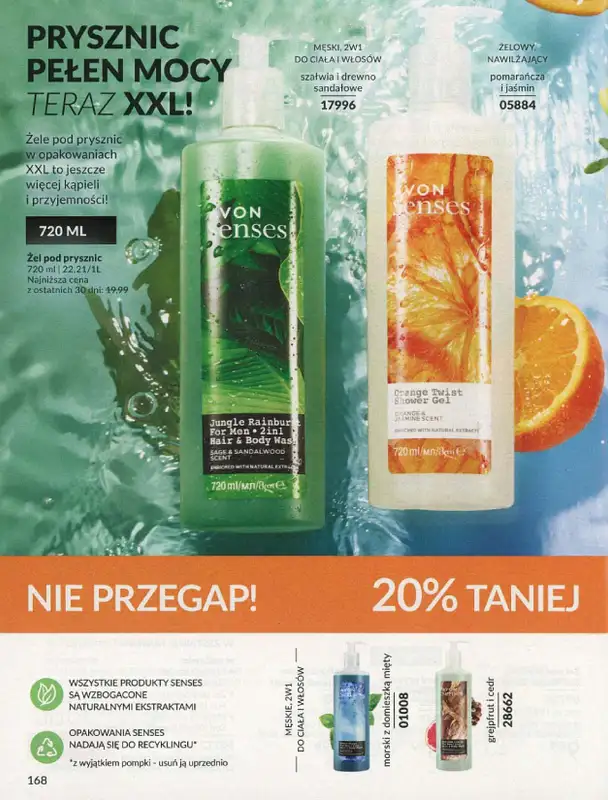 AVON - gazetka promocyjna Katalog lipiec 2024 od poniedziałku 01.07 do środy 31.07 - strona 168