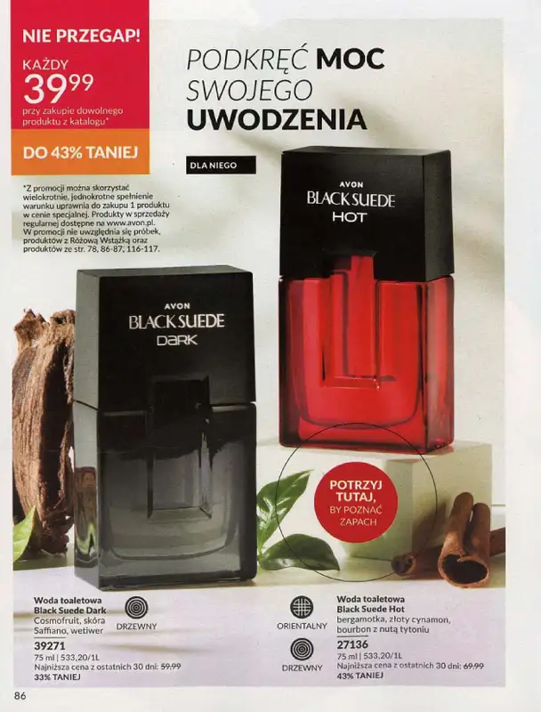 AVON - gazetka promocyjna Katalog lipiec 2024 od poniedziałku 01.07 do środy 31.07 - strona 86