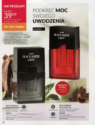 AVON - gazetka promocyjna Katalog lipiec 2024 od poniedziałku 01.07 do środy 31.07 - strona 86 AVON - gazetka promocyjna Katalog lipiec 2024 od poniedziałku 01.07 do środy 31.07 - strona 86