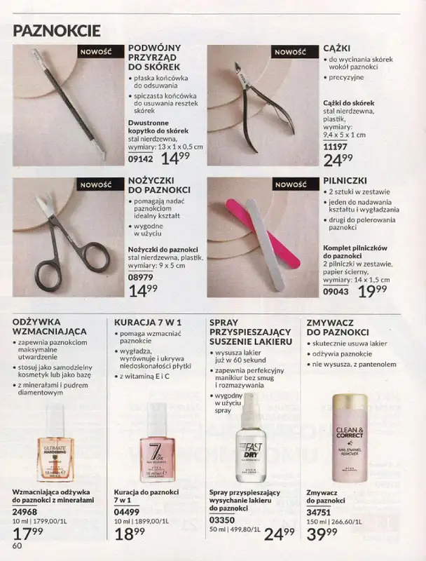 AVON - gazetka promocyjna Katalog lipiec 2024 od poniedziałku 01.07 do środy 31.07 - strona 60