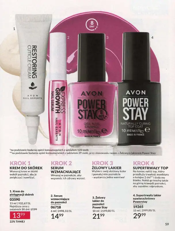 AVON - gazetka promocyjna Katalog lipiec 2024 od poniedziałku 01.07 do środy 31.07 - strona 59