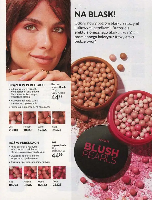 AVON - gazetka promocyjna Katalog lipiec 2024 od poniedziałku 01.07 do środy 31.07 - strona 37
