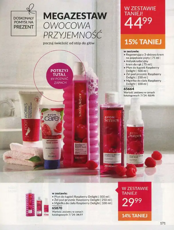 AVON - gazetka promocyjna Katalog lipiec 2024 od poniedziałku 01.07 do środy 31.07 - strona 171
