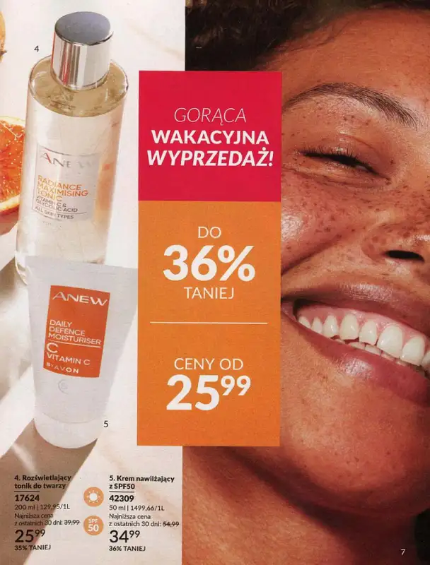 AVON - gazetka promocyjna Katalog lipiec 2024 od poniedziałku 01.07 do środy 31.07 - strona 7