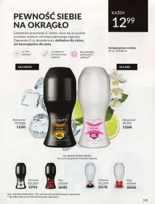 AVON - gazetka promocyjna Katalog lipiec 2024 od poniedziałku 01.07 do środy 31.07 - strona 141 AVON - gazetka promocyjna Katalog lipiec 2024 od poniedziałku 01.07 do środy 31.07 - strona 141