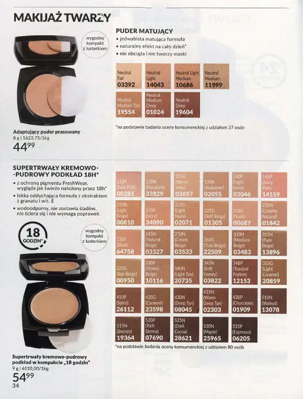 AVON - gazetka promocyjna Katalog lipiec 2024 od poniedziałku 01.07 do środy 31.07 - strona 34