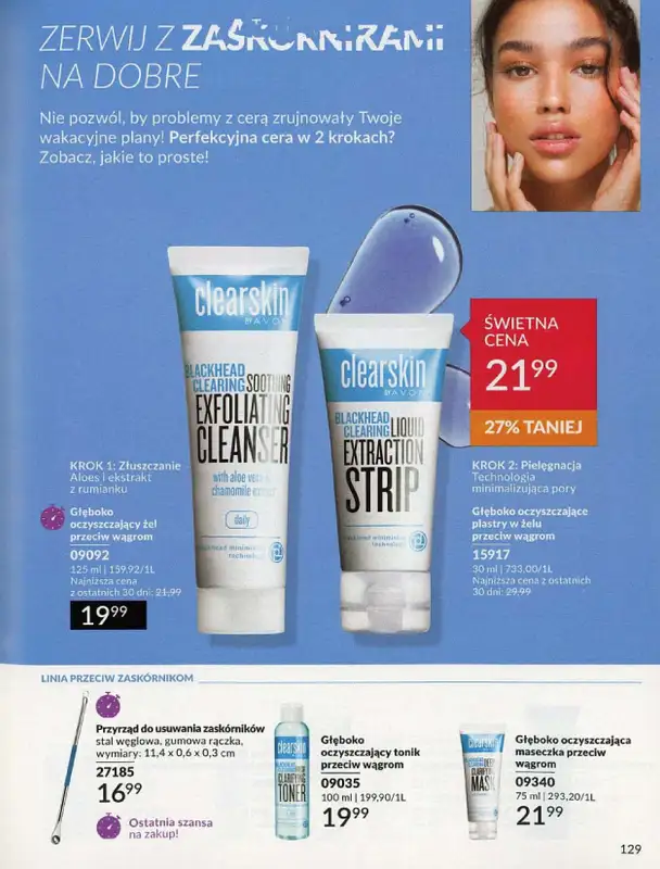 AVON - gazetka promocyjna Katalog lipiec 2024 od poniedziałku 01.07 do środy 31.07 - strona 129