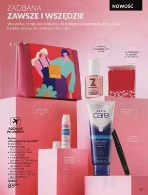 AVON - gazetka promocyjna Katalog lipiec 2024 od poniedziałku 01.07 do środy 31.07 - strona 61 AVON - gazetka promocyjna Katalog lipiec 2024 od poniedziałku 01.07 do środy 31.07 - strona 61