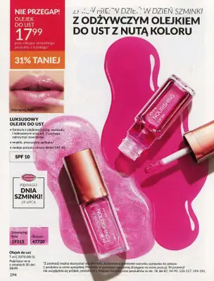 AVON - gazetka promocyjna Katalog lipiec 2024 od poniedziałku 01.07 do środy 31.07 - strona 194 AVON - gazetka promocyjna Katalog lipiec 2024 od poniedziałku 01.07 do środy 31.07 - strona 194