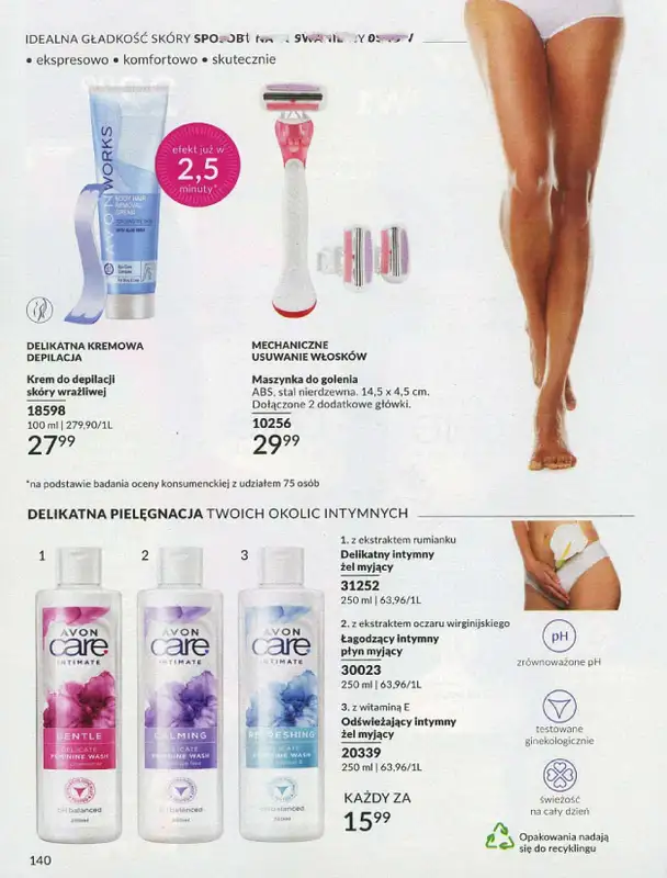 AVON - gazetka promocyjna Katalog lipiec 2024 od poniedziałku 01.07 do środy 31.07 - strona 140