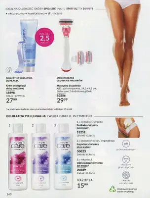 AVON - gazetka promocyjna Katalog lipiec 2024 od poniedziałku 01.07 do środy 31.07 - strona 140 AVON - gazetka promocyjna Katalog lipiec 2024 od poniedziałku 01.07 do środy 31.07 - strona 140