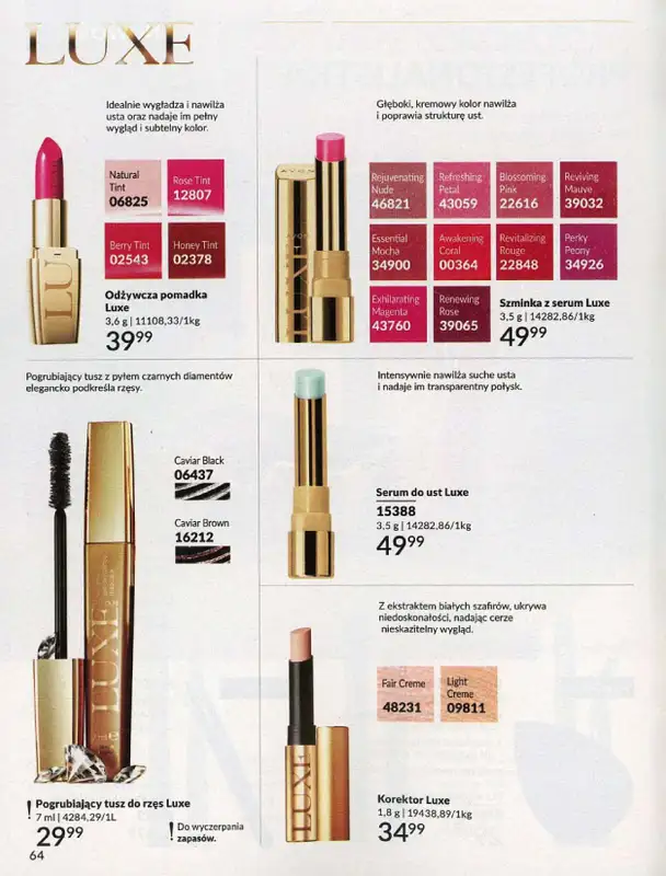 AVON - gazetka promocyjna Katalog lipiec 2024 od poniedziałku 01.07 do środy 31.07 - strona 64