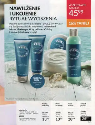 AVON - gazetka promocyjna Katalog lipiec 2024 od poniedziałku 01.07 do środy 31.07 - strona 145 AVON - gazetka promocyjna Katalog lipiec 2024 od poniedziałku 01.07 do środy 31.07 - strona 145