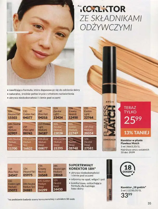AVON - gazetka promocyjna Katalog lipiec 2024 od poniedziałku 01.07 do środy 31.07 - strona 35