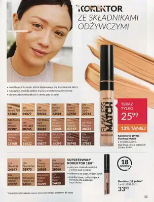 AVON - gazetka promocyjna Katalog lipiec 2024 od poniedziałku 01.07 do środy 31.07 - strona 35 AVON - gazetka promocyjna Katalog lipiec 2024 od poniedziałku 01.07 do środy 31.07 - strona 35