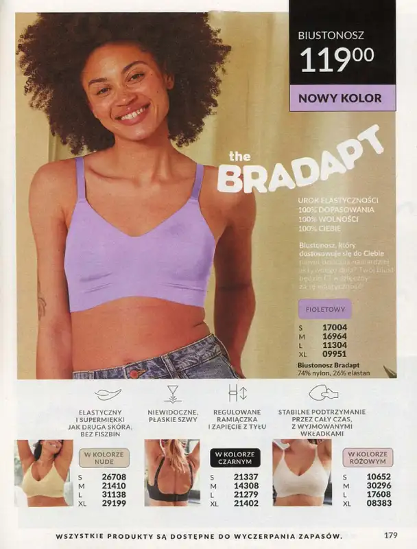 AVON - gazetka promocyjna Katalog lipiec 2024 od poniedziałku 01.07 do środy 31.07 - strona 179