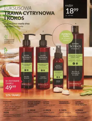 AVON - gazetka promocyjna Katalog lipiec 2024 od poniedziałku 01.07 do środy 31.07 - strona 161 AVON - gazetka promocyjna Katalog lipiec 2024 od poniedziałku 01.07 do środy 31.07 - strona 161