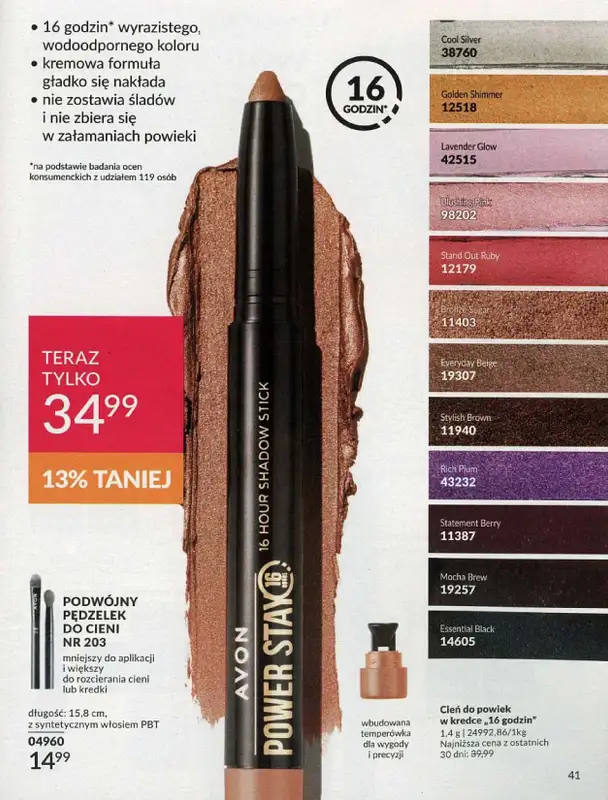 AVON - gazetka promocyjna Katalog lipiec 2024 od poniedziałku 01.07 do środy 31.07 - strona 41