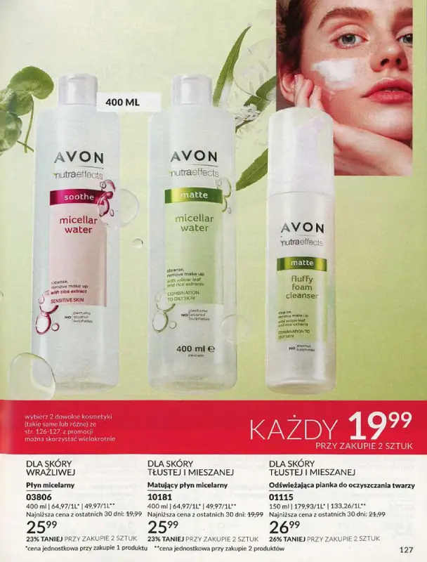 AVON - gazetka promocyjna Katalog lipiec 2024 od poniedziałku 01.07 do środy 31.07 - strona 127