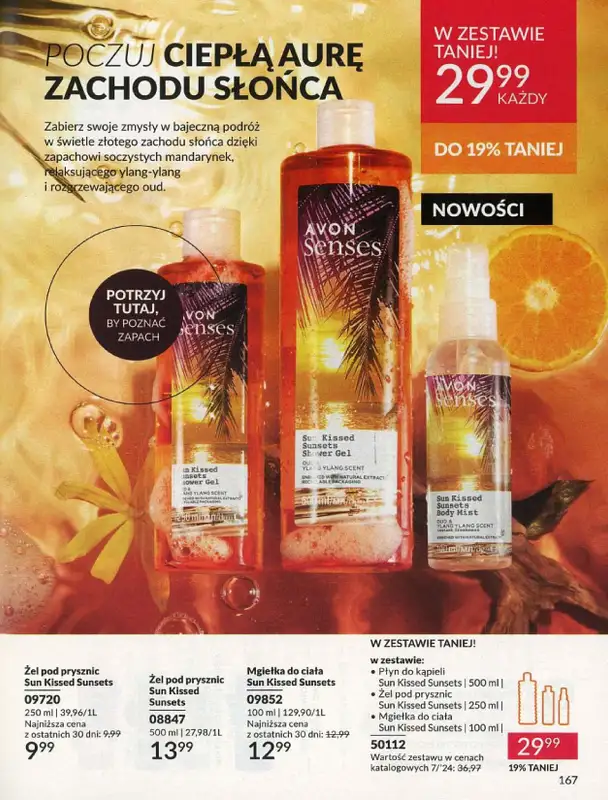 AVON - gazetka promocyjna Katalog lipiec 2024 od poniedziałku 01.07 do środy 31.07 - strona 167