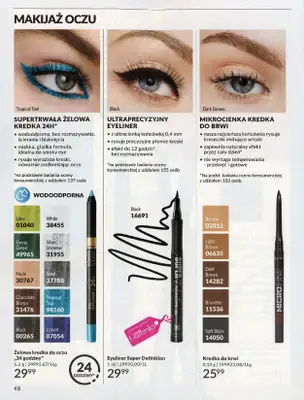 AVON - gazetka promocyjna Katalog lipiec 2024 od poniedziałku 01.07 do środy 31.07 - strona 48 AVON - gazetka promocyjna Katalog lipiec 2024 od poniedziałku 01.07 do środy 31.07 - strona 48
