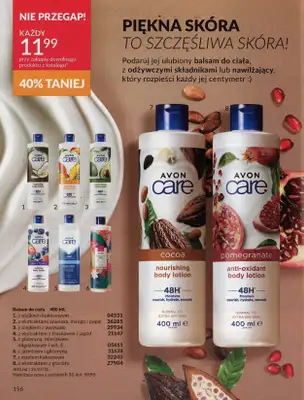 AVON - gazetka promocyjna Katalog lipiec 2024 od poniedziałku 01.07 do środy 31.07 - strona 156 AVON - gazetka promocyjna Katalog lipiec 2024 od poniedziałku 01.07 do środy 31.07 - strona 156