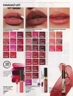AVON - gazetka promocyjna Katalog lipiec 2024 od poniedziałku 01.07 do środy 31.07 - strona 54 AVON - gazetka promocyjna Katalog lipiec 2024 od poniedziałku 01.07 do środy 31.07 - strona 54