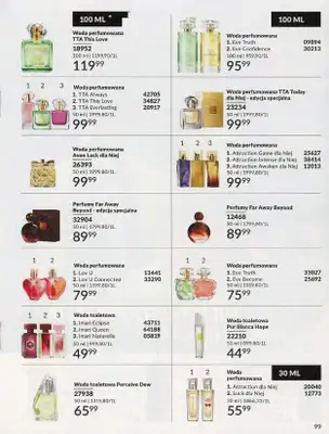 AVON - gazetka promocyjna Katalog lipiec 2024 od poniedziałku 01.07 do środy 31.07 - strona 99 AVON - gazetka promocyjna Katalog lipiec 2024 od poniedziałku 01.07 do środy 31.07 - strona 99