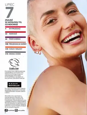 AVON - gazetka promocyjna Katalog lipiec 2024 od poniedziałku 01.07 do środy 31.07 - strona 2 AVON - gazetka promocyjna Katalog lipiec 2024 od poniedziałku 01.07 do środy 31.07 - strona 2