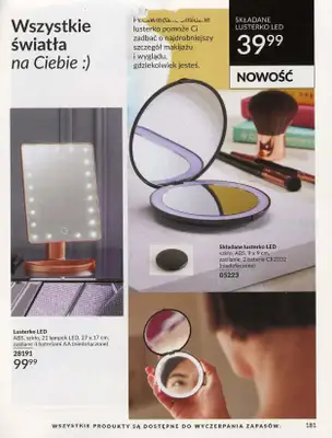 AVON - gazetka promocyjna Katalog lipiec 2024 od poniedziałku 01.07 do środy 31.07 - strona 181 AVON - gazetka promocyjna Katalog lipiec 2024 od poniedziałku 01.07 do środy 31.07 - strona 181