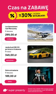 Super Prezenty - gazetka promocyjna Oferta od środy 10.07 do wtorku 23.07 - strona 6 Super Prezenty - gazetka promocyjna Oferta od środy 10.07 do wtorku 23.07 - strona 6