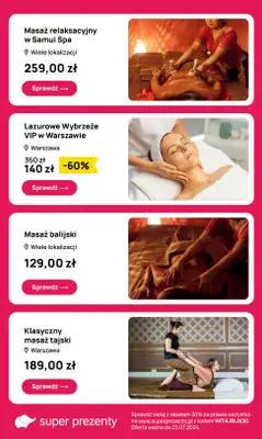 Super Prezenty - gazetka promocyjna Oferta od środy 10.07 do wtorku 23.07 - strona 3 Super Prezenty - gazetka promocyjna Oferta od środy 10.07 do wtorku 23.07 - strona 3