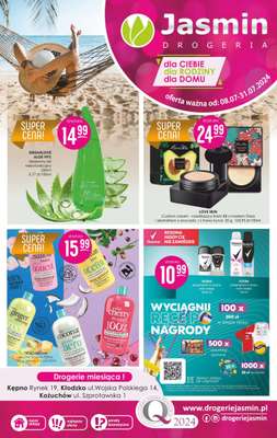 Drogerie Jasmin - gazetka promocyjna Gazetka od wtorku 09.07 do środy 31.07