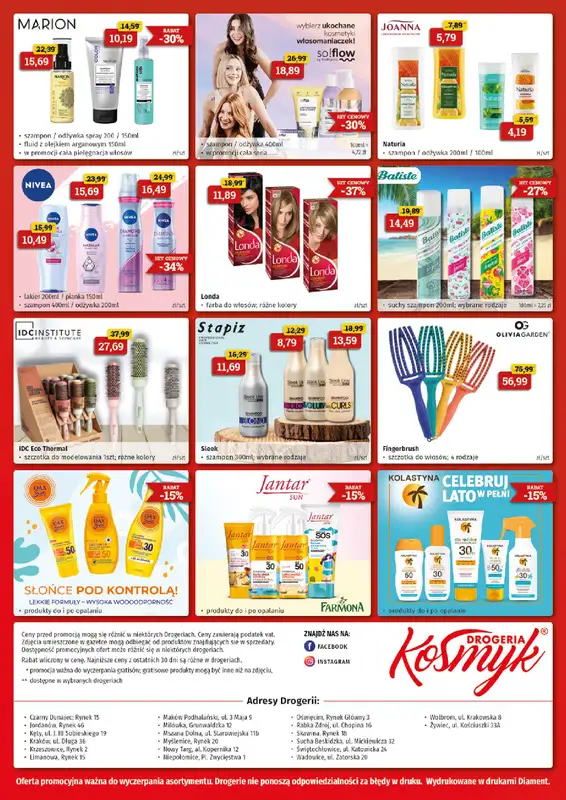 Drogeria Kosmyk - gazetka promocyjna Gazetka od wtorku 09.07 do środy 31.07 - strona 4