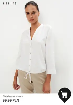 Mohito - gazetka promocyjna Ubrania z LNEM od czwartku 11.07  - strona 8 Mohito - gazetka promocyjna Ubrania z LNEM od czwartku 11.07  - strona 8