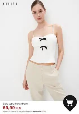 Mohito - gazetka promocyjna Ubrania z LNEM od czwartku 11.07  - strona 10 Mohito - gazetka promocyjna Ubrania z LNEM od czwartku 11.07  - strona 10