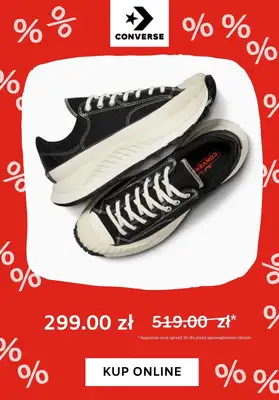 Converse - gazetka promocyjna Do -60% na trampki od wtorku 16.07  - strona 8
