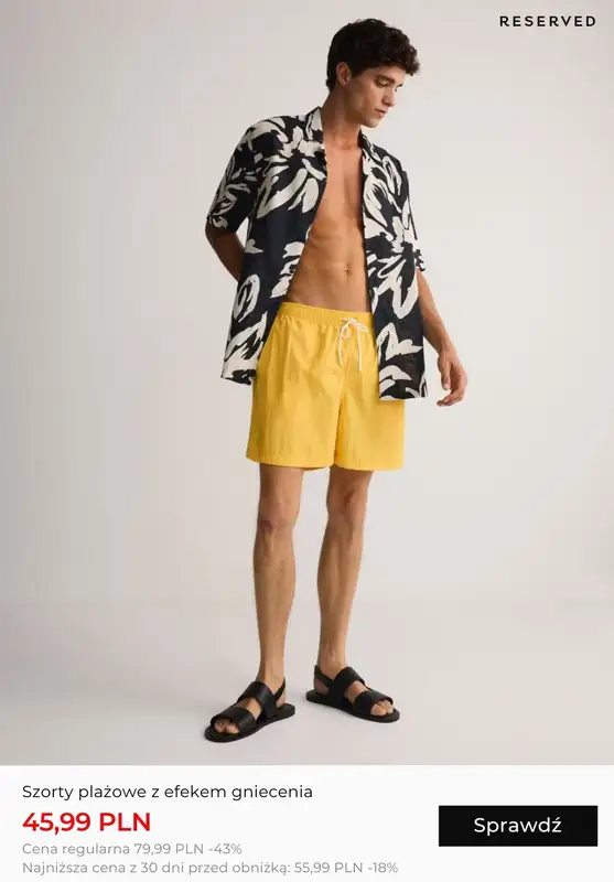#Pogłębienie wyprzedaży - gazetka promocyjna Kąpielówki męskie w SUPER cenach | Przegląd marek od wtorku 23.07 do niedzieli 28.07 - strona 14