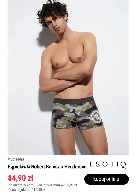 #Pogłębienie wyprzedaży - gazetka promocyjna Kąpielówki męskie w SUPER cenach | Przegląd marek od wtorku 23.07 do niedzieli 28.07 - strona 4