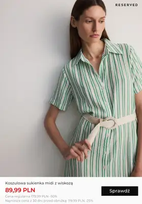 Reserved - gazetka promocyjna WYPRZEDAŻ drugi etap od środy 24.07 do piątku 02.08 - strona 4