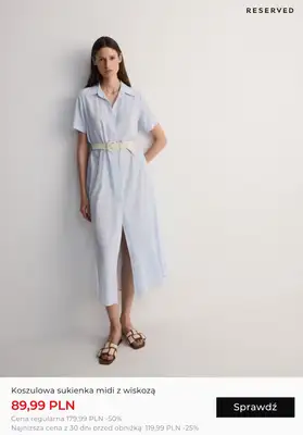 Reserved - gazetka promocyjna WYPRZEDAŻ drugi etap od środy 24.07 do piątku 02.08 - strona 7