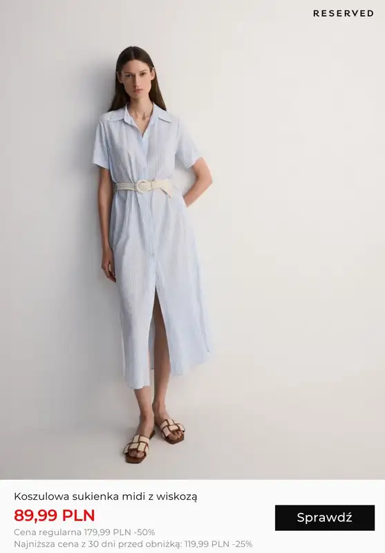 Reserved - gazetka promocyjna WYPRZEDAŻ drugi etap od środy 24.07 do piątku 02.08 - strona 7