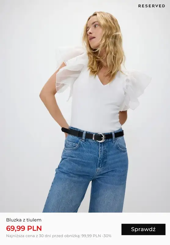 Reserved - gazetka promocyjna WYPRZEDAŻ drugi etap od środy 24.07 do piątku 02.08 - strona 3